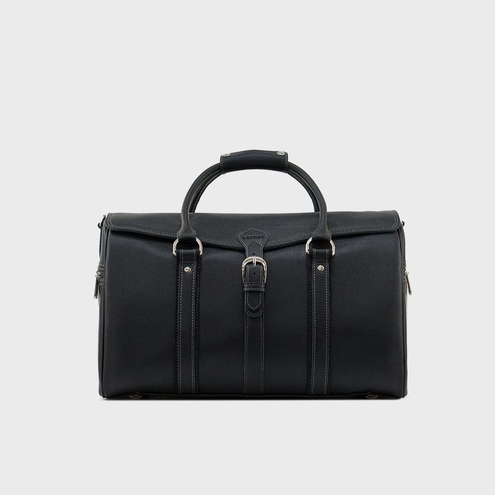 LO-2510 BK 보스턴백 블랙 천연소가죽  남성