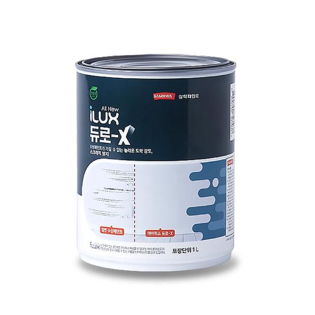 삼화페인트 아이럭스 듀로엑스 듀로X 듀로-X 무광 1L