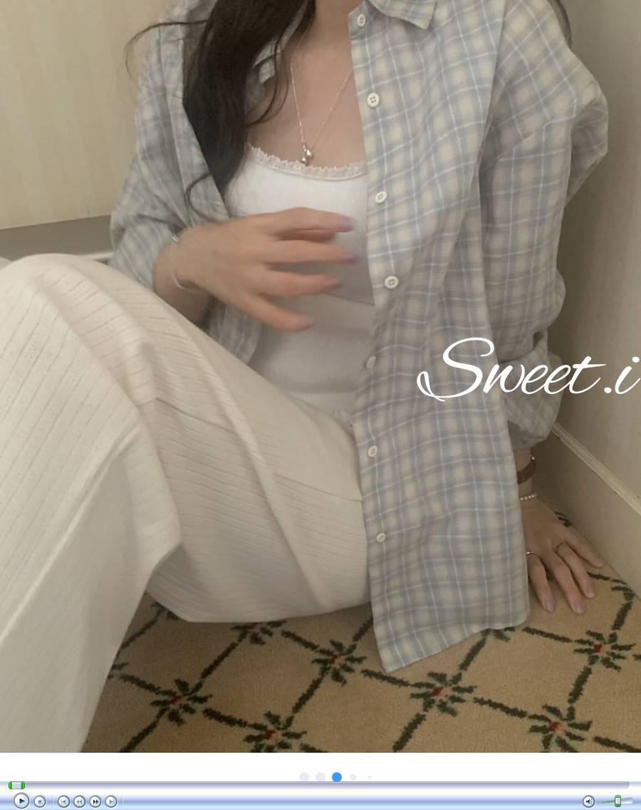 스윗아이 [당일] PYT 프리티영띵 펀칭 밴딩 팬츠 2col 와이드 트레이닝 아일릿 프영띵 스윗아이