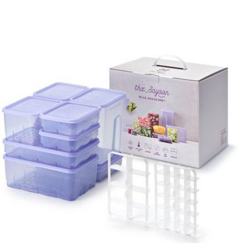 땡스소윤 실속팩B 혼합 11종 쿨라벤더 세트 - 밀폐용기/세트 | 쿠팡