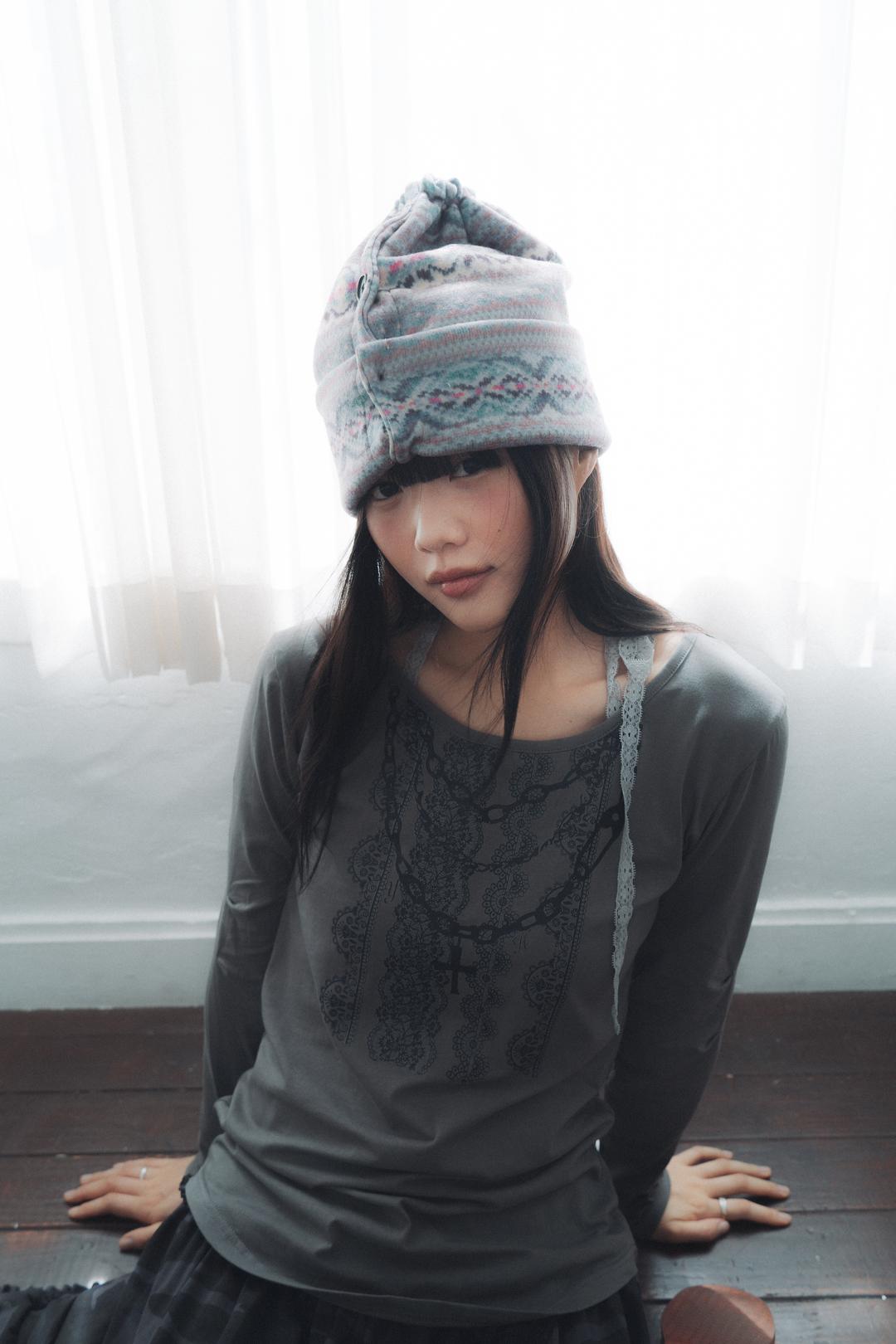 [3차 리오더] Button beanie, crochet (12월 넷째주 발송)