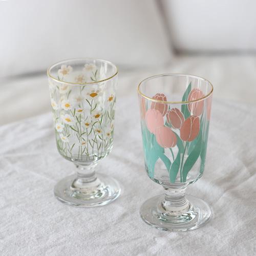 [자체제작]Blossom mood - Goblet (튤립 & 데이지)
