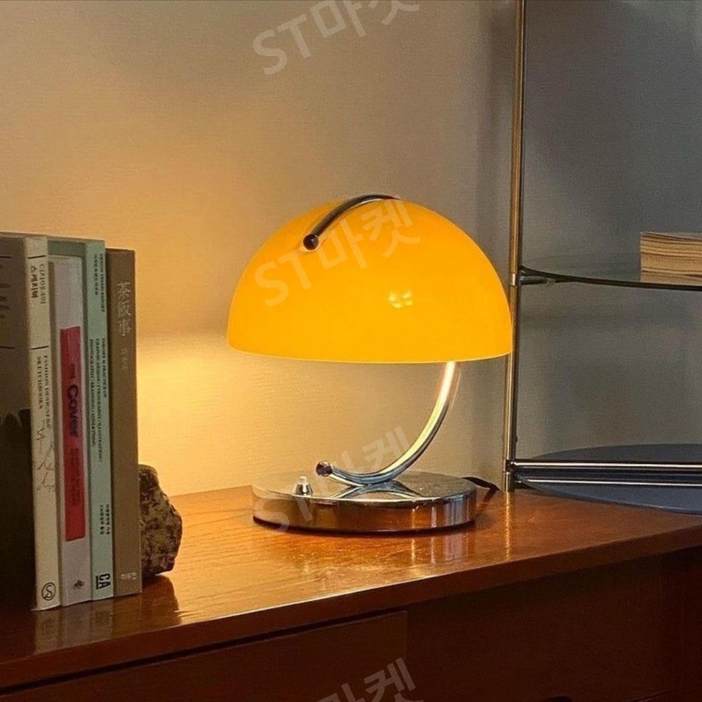 북유럽 푸딩 머쉬룸 조명 빈티지 레트로 테이블램프 협탁 무드등