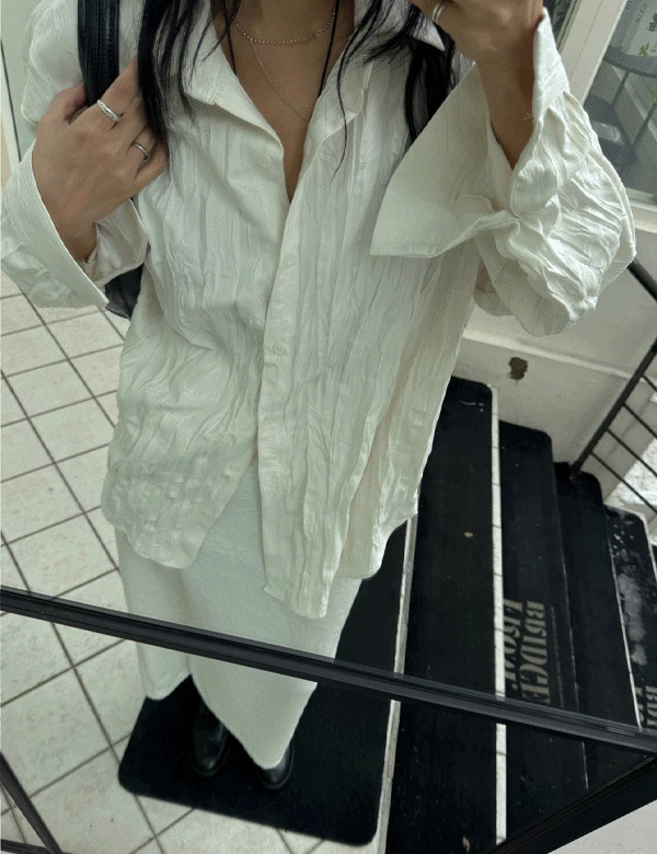 누아 링클 투웨이 셔츠