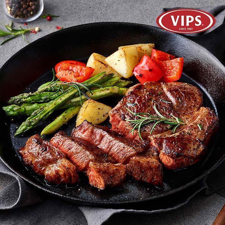 [빕스] 척아이롤 스테이크 331g 1팩