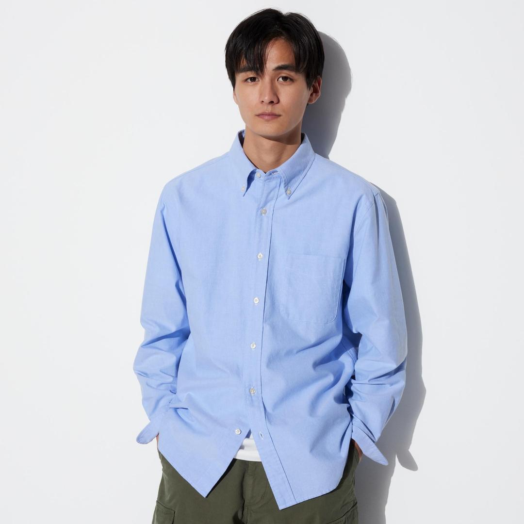 옥스포드셔츠(긴팔) | UNIQLO KR