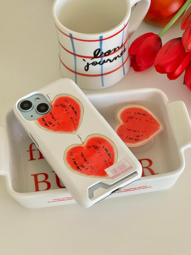 러블리 수박 카드케이스 아이폰 15