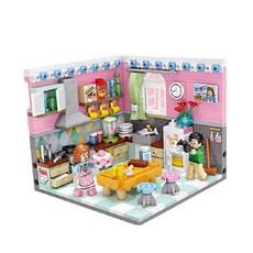 LOZ 미니블럭 키친룸