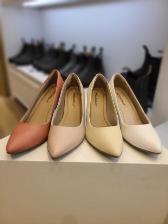 이런 상품 어때요? [세이브힐즈] 피카딜리 승무원구두 745076 피치 로즈 바닐라 오프화이트 7cm