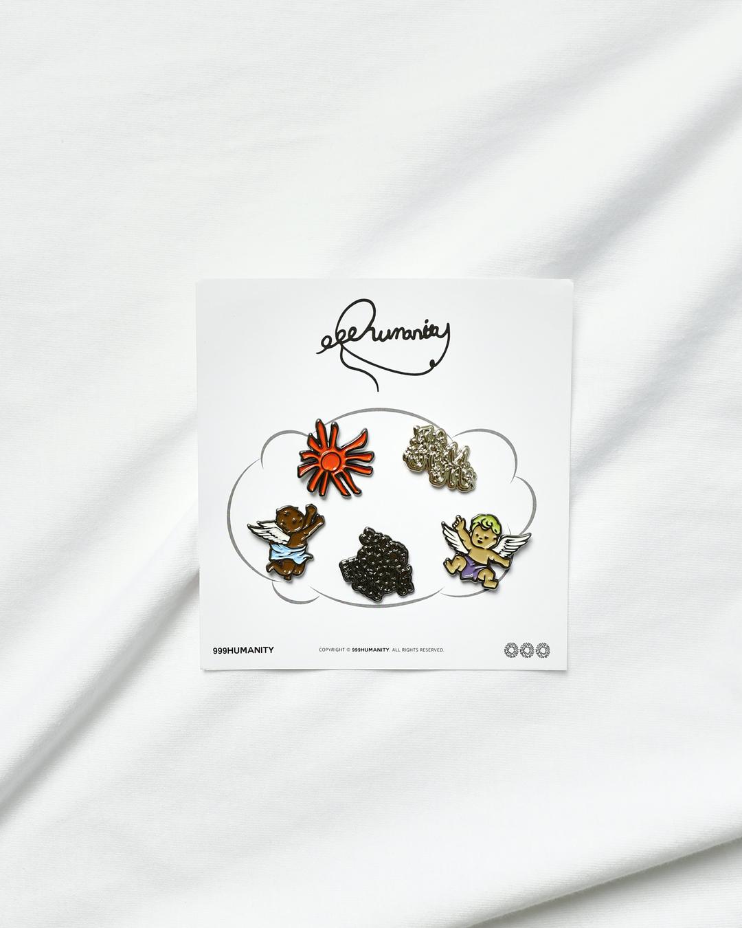 HUMANBLESS BADGE SET