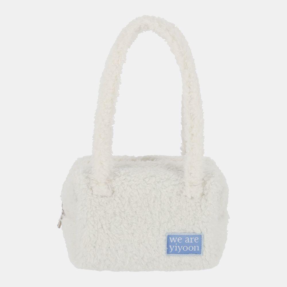 Handy pouch (furry white)