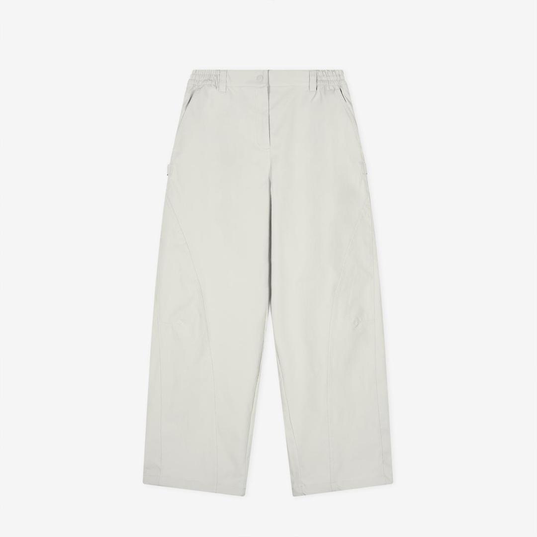 WOMEN 시티액티브 우븐 커브드 오버와이드 팬츠