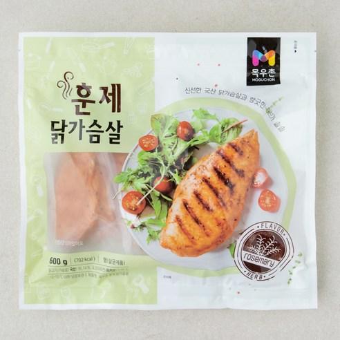 목우촌 훈제닭가슴살 7개입, 600g, 1개