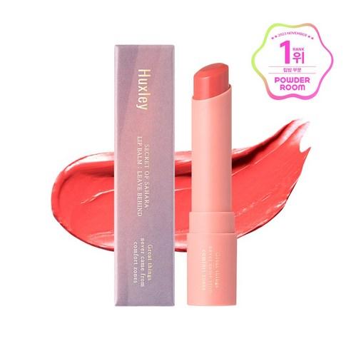 헉슬리 립밤 리브 비하인드 (6종 컬러 중 택 1), 05 마라케시 선셋, 1개 - 틴트/립글로스 | 쿠팡