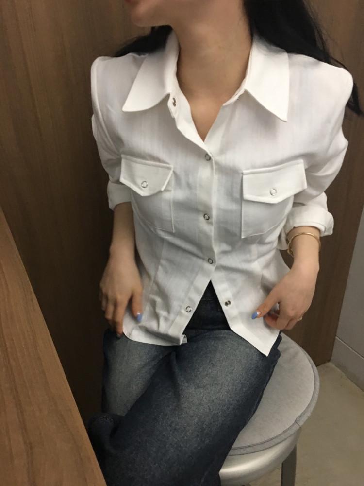 bae slim button shirts(슬림 버튼 셔츠)