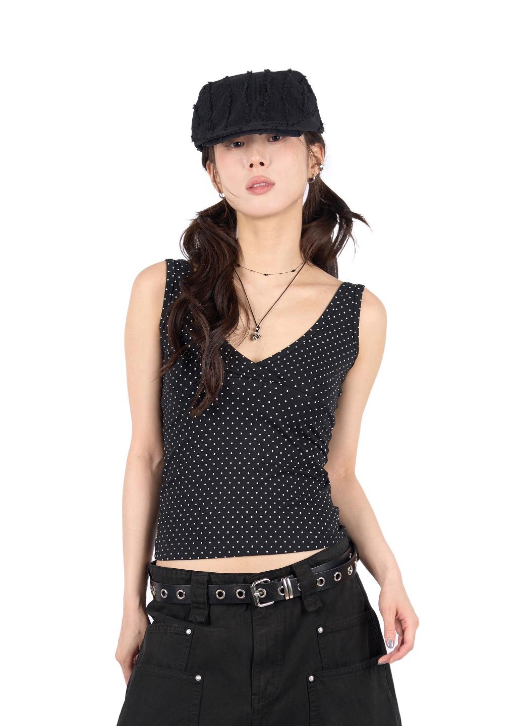 DOT COVER SLEEVELESS