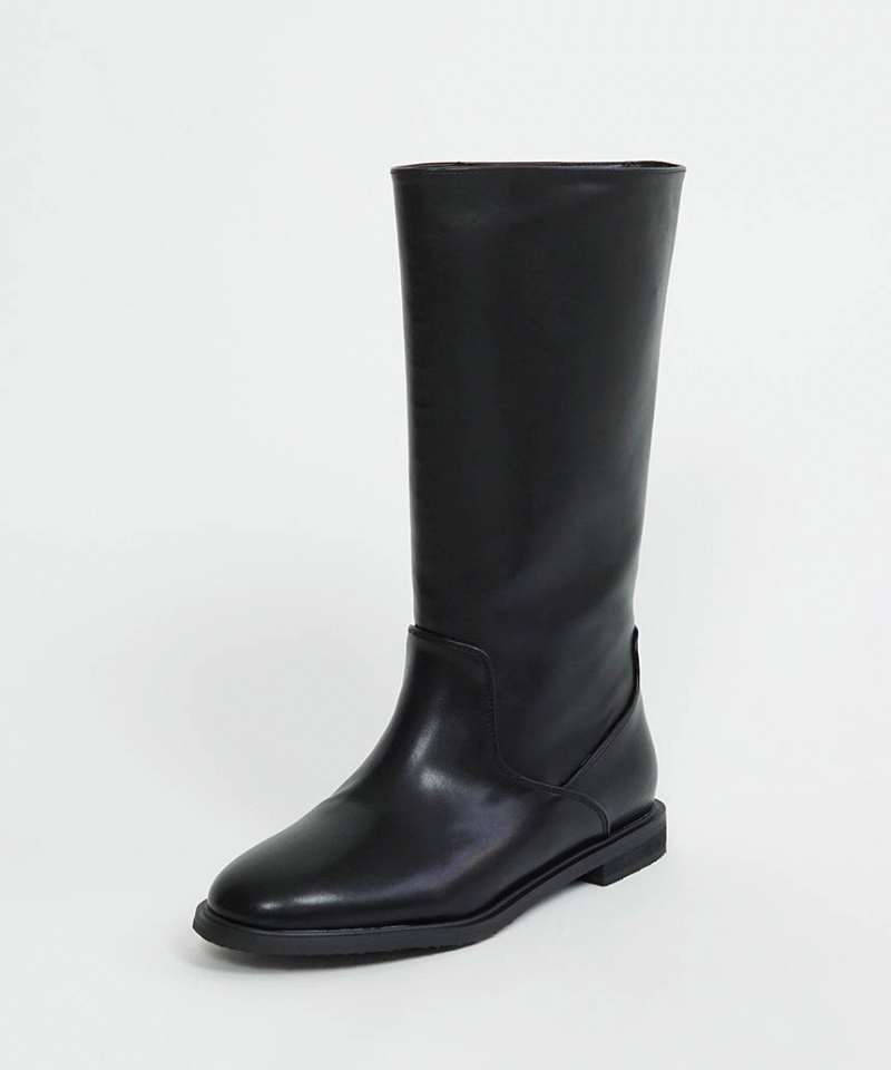 엔초 라운드 미들 부츠