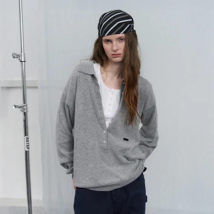 [13th] Kyale henry knit - grey