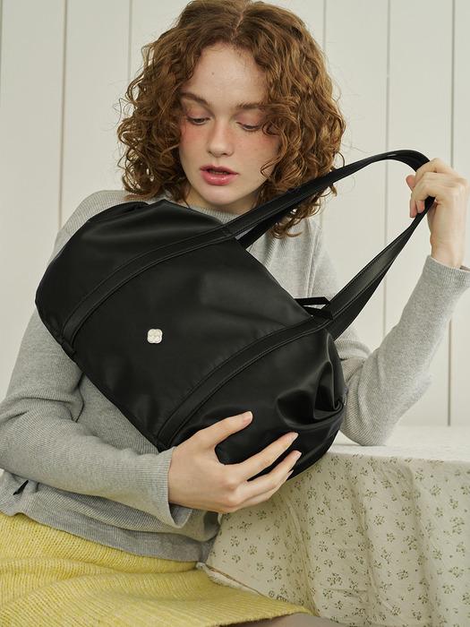 Aurora Shirring Bag_Black