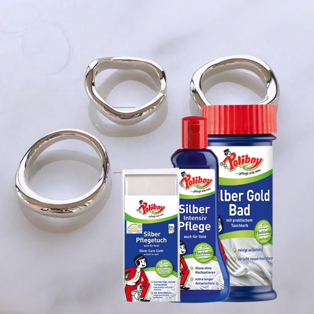 폴리보이 실버케어세트 금은세척 변색방지 은광택 쥬얼리 악세사리세척 반지 목걸이 커플링
