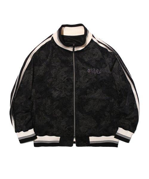 오가프(OGARP)  Flower Paisley Vintage Track Jacket Black - 사이즈 & 후기 | 무신사