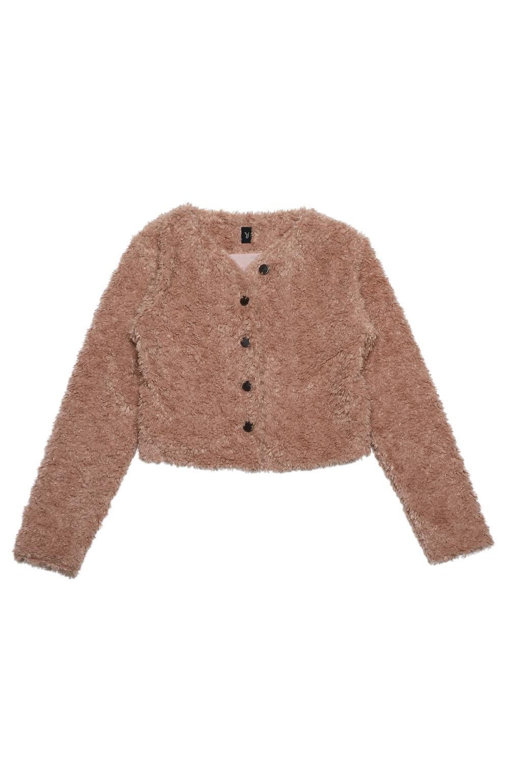 TEDDY FUR JACKET (4color)