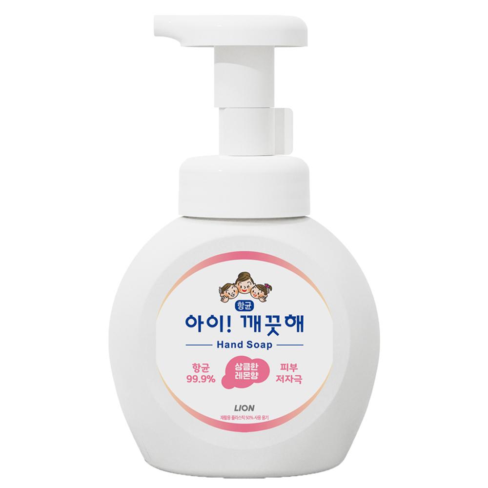 아이깨끗해 핸드워시 용기형 상큼한레몬향, 250ml, 1개