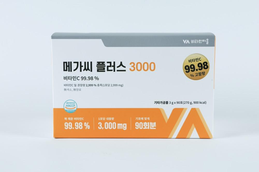 비타민마을 메가씨 플러스 3000 3g x 90포