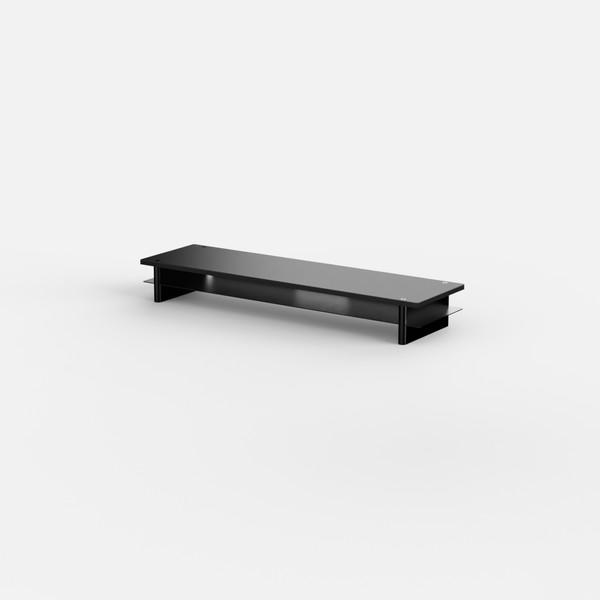 Single Monitor Shelf - Midnight Black