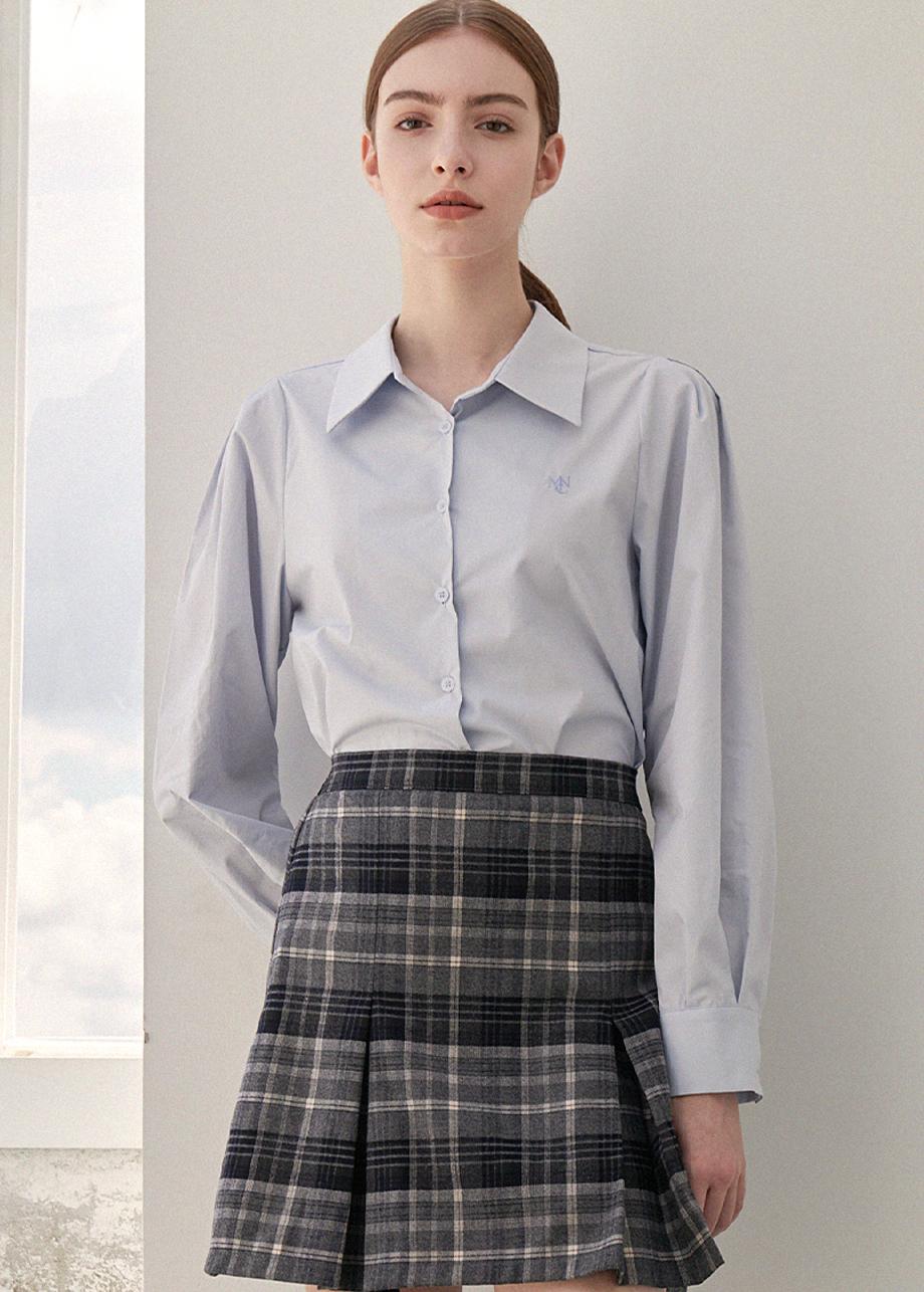 Serendipity Puff Logo Blouse Sora