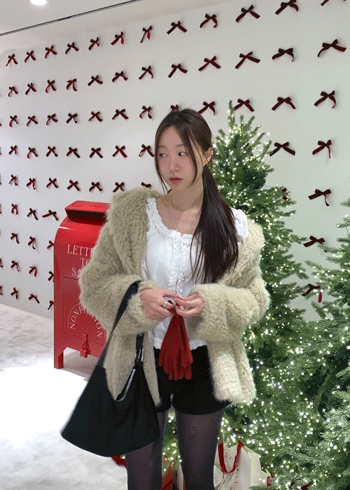 [모델소장] 에디션 모헤어 하프 퍼 자켓 (2 color)