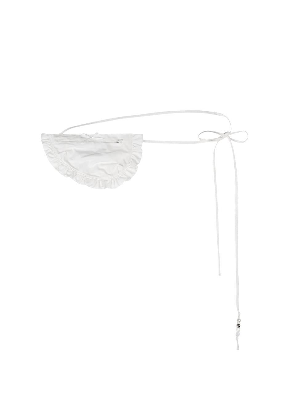 [09/19 예약 배송] STRAPPY COIN BAG [WHITE]