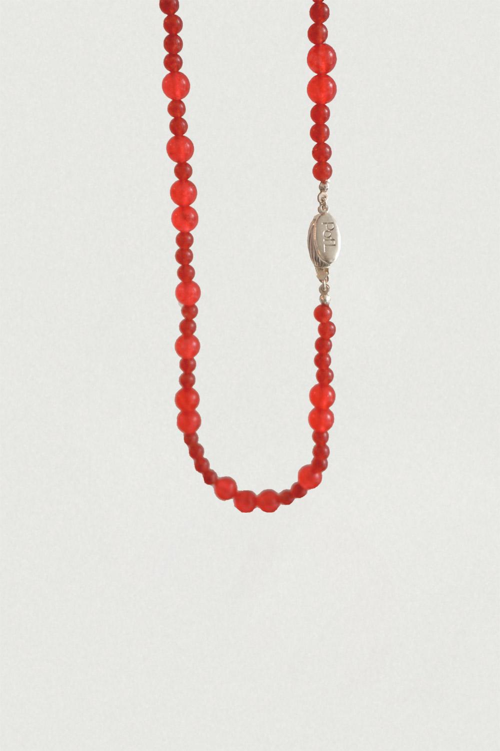 RED GEMSTONE NECKLACE