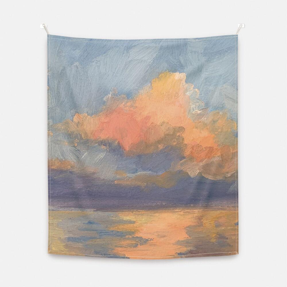 최하연 작가, a feeling of sunset 패브릭 포스터 대형