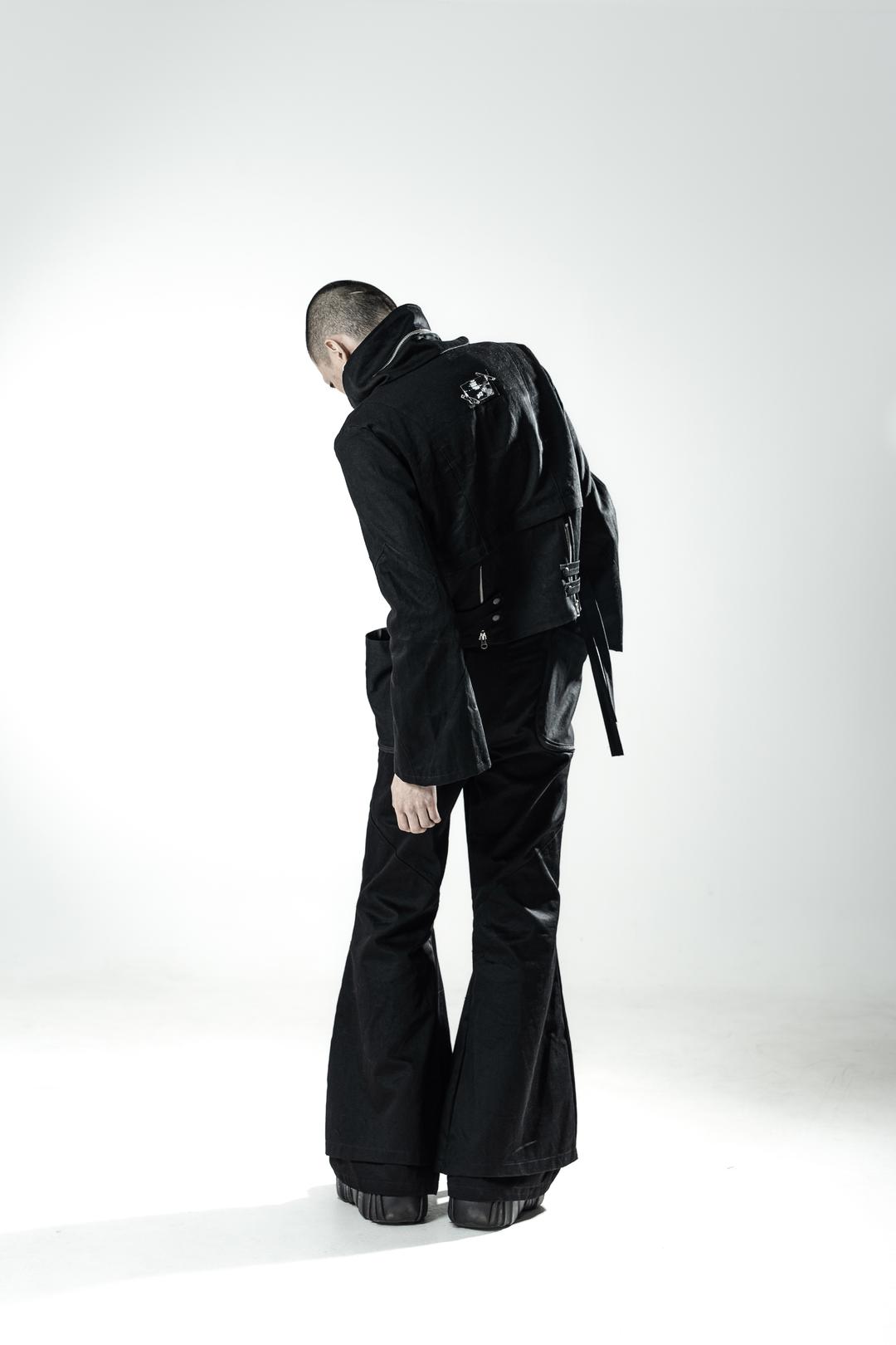 2way zip pocket jungle jacket [2size] [Black] [HAND-MADE]