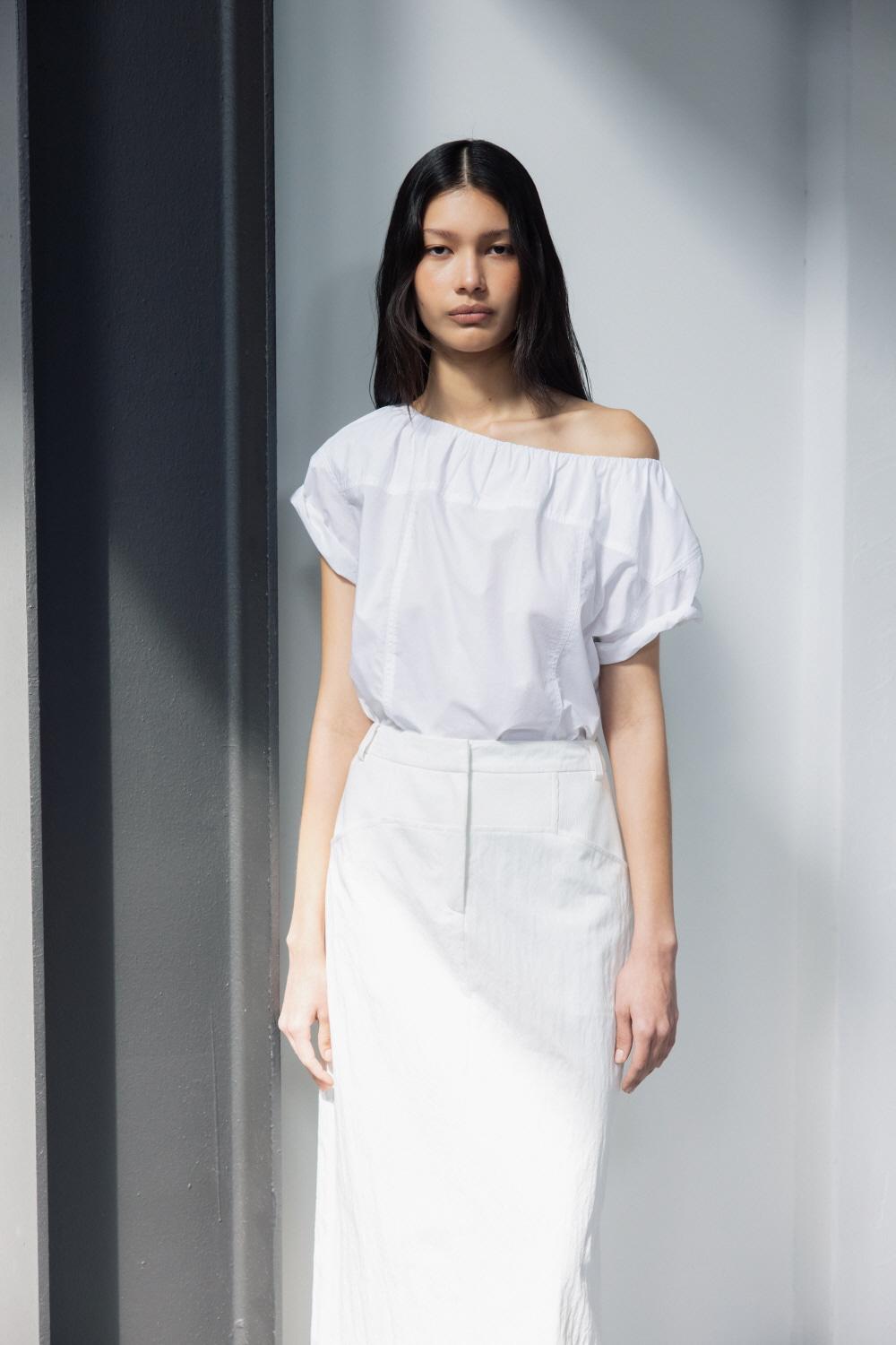 2-WAY COTTON BLOUSE (WHITE)