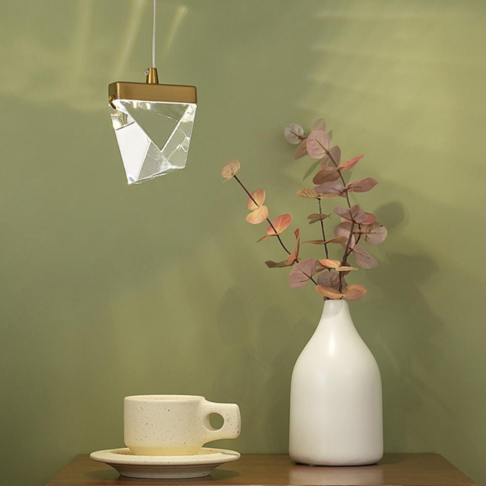 드메르 크리스탈 LED 펜던트 5W