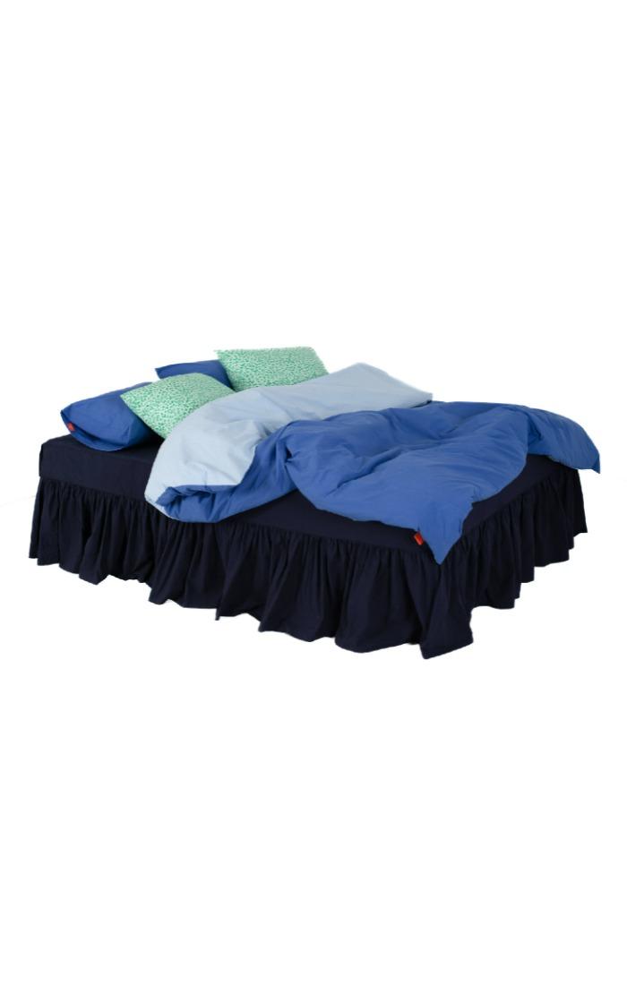 youthful blue bedding set