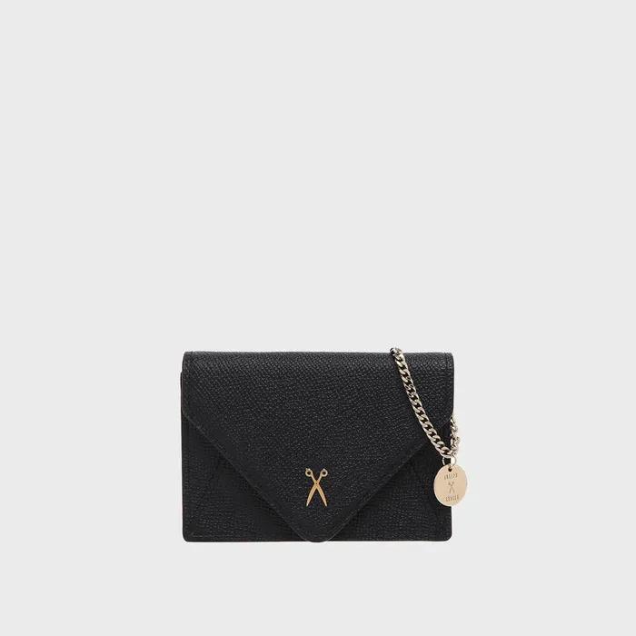 Easypass Amante Card Wallet With Chain Rich Black