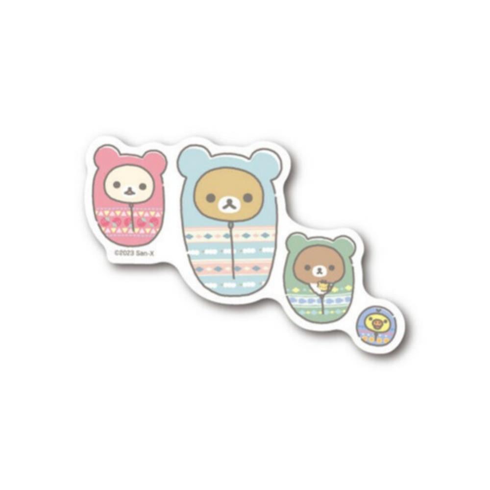 제너럴 스티커 리락쿠마 침낭속에 쏘옥