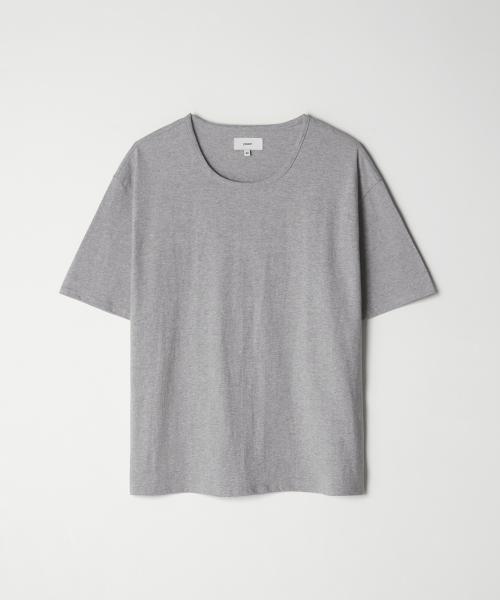 릴렉스 크롭티 [멜란지  그레이]