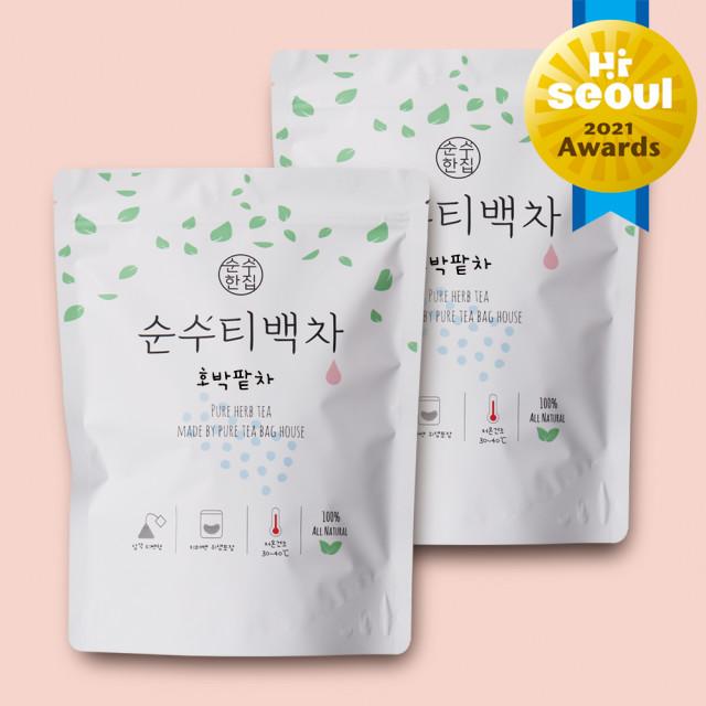 1+1 티백 100개입 호박팥차 작두콩차 쑥차 계피 대추 당귀차 생강 작약 노니 칡차 솔잎 현미 여주차