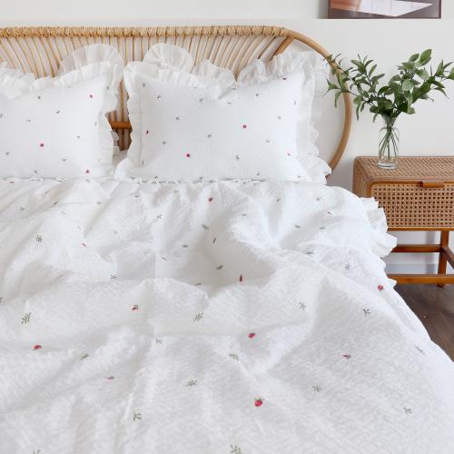 로즈가든 뱀부 시어서커 여름이불 세트