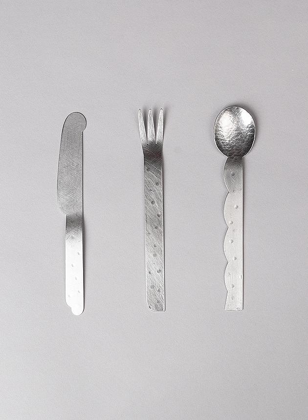 겨울의 커트러리 (3 types, 2 sizes)