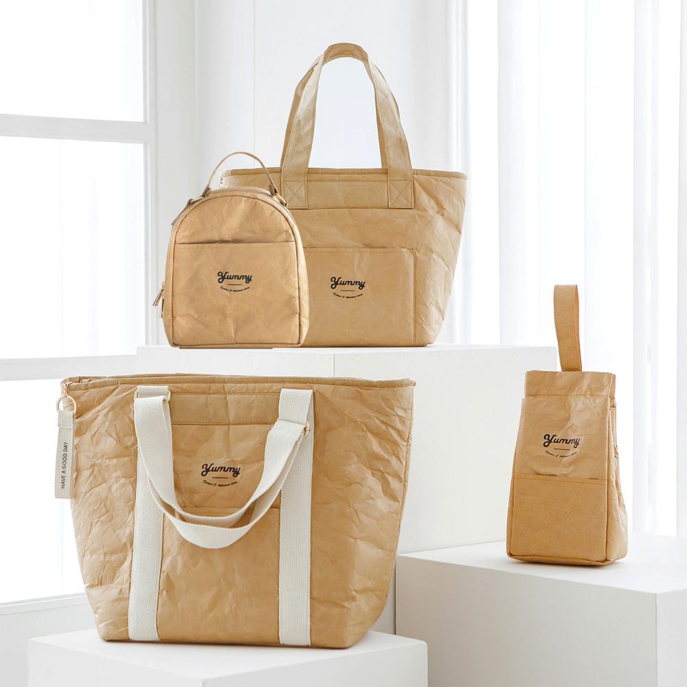 큐어스 야미2 보냉백 이유식 보온 보냉가방 직장인 도시락 가방 친환경