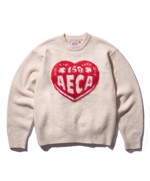 AECA LOVE DOODLE KNIT-IVORY