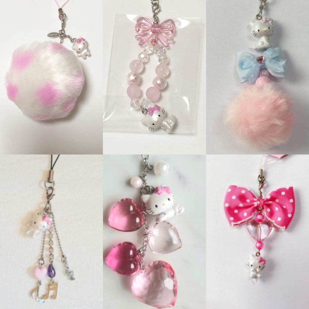 [러버클럽] 챠미 키티 스트랩 헬로키티스트랩 모음전