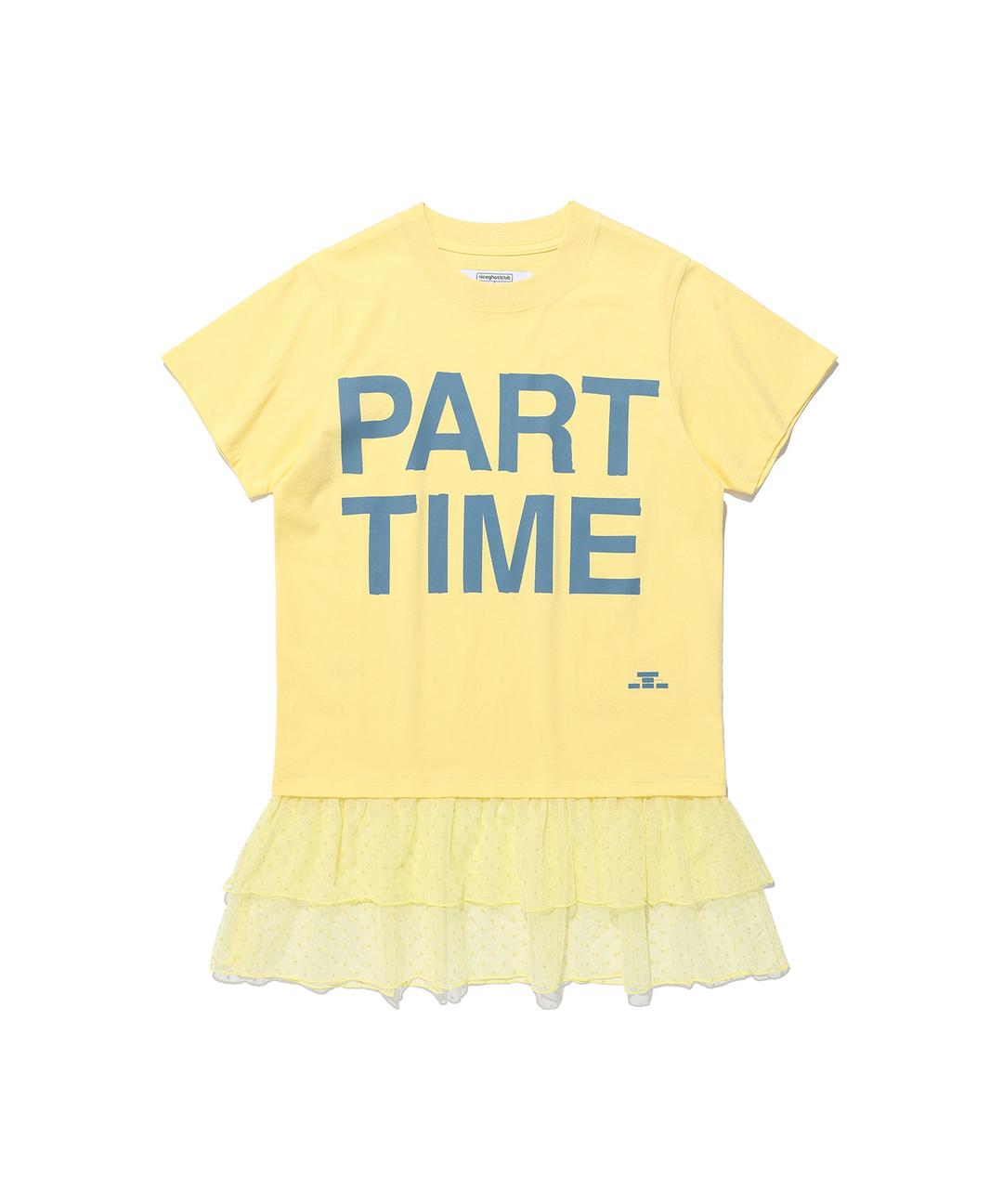 ffats part time tanktop tee[yellow]
