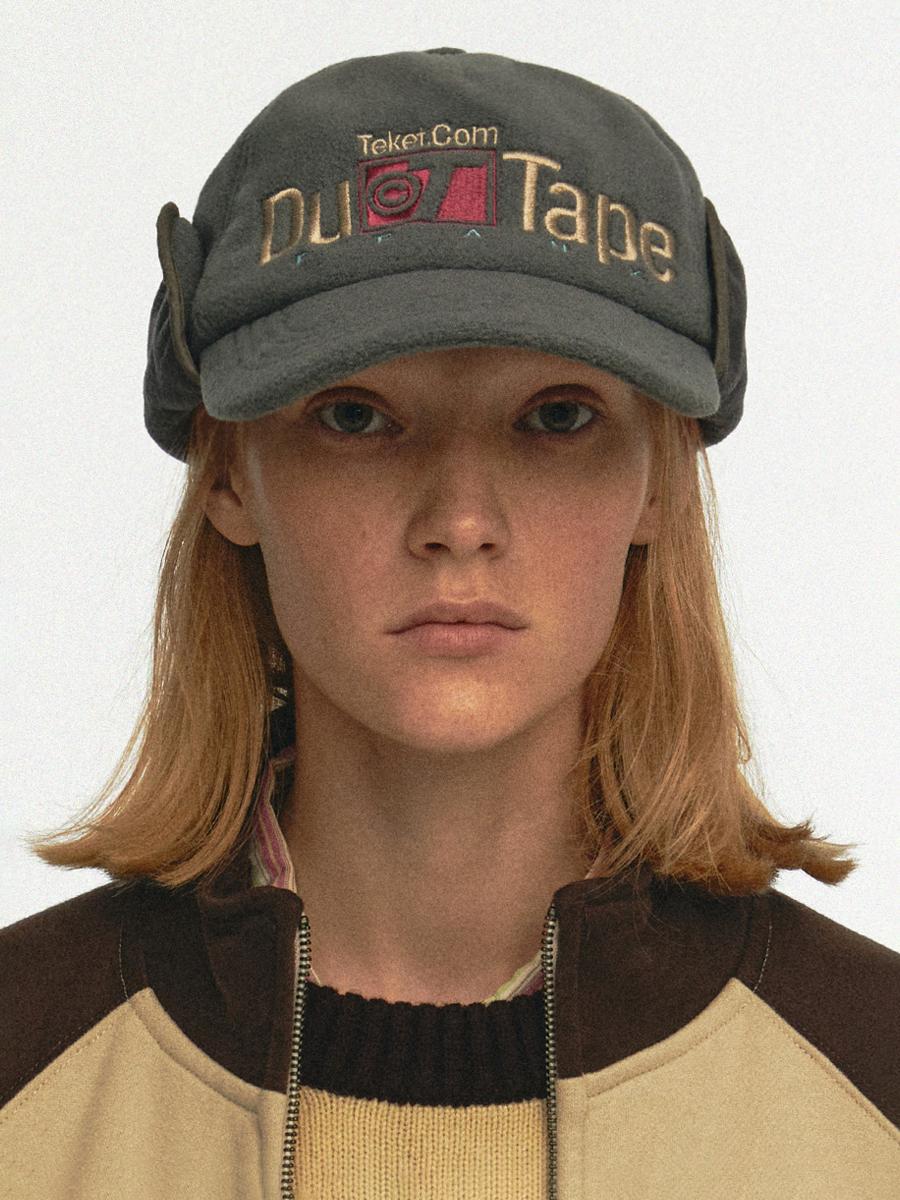 Nagging Earflap Cap Gray