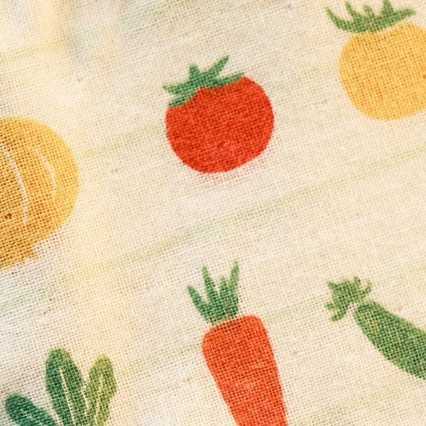 채소를 많이 먹자! 손수건